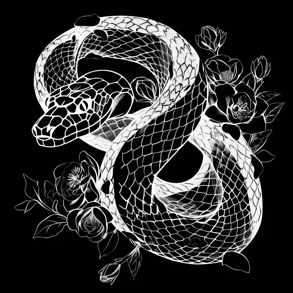 Snake Kit brush 26 of 100 — Procreate stamp preview