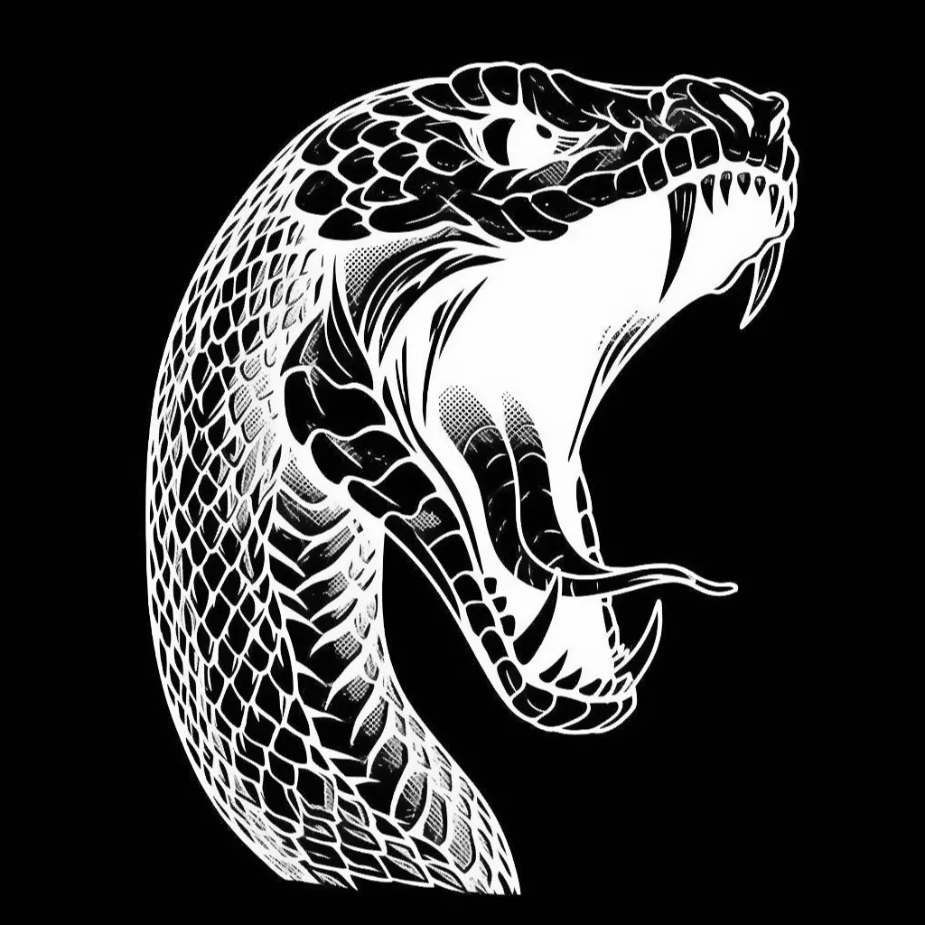 Snake Kit brush 29 of 100 — Procreate stamp preview