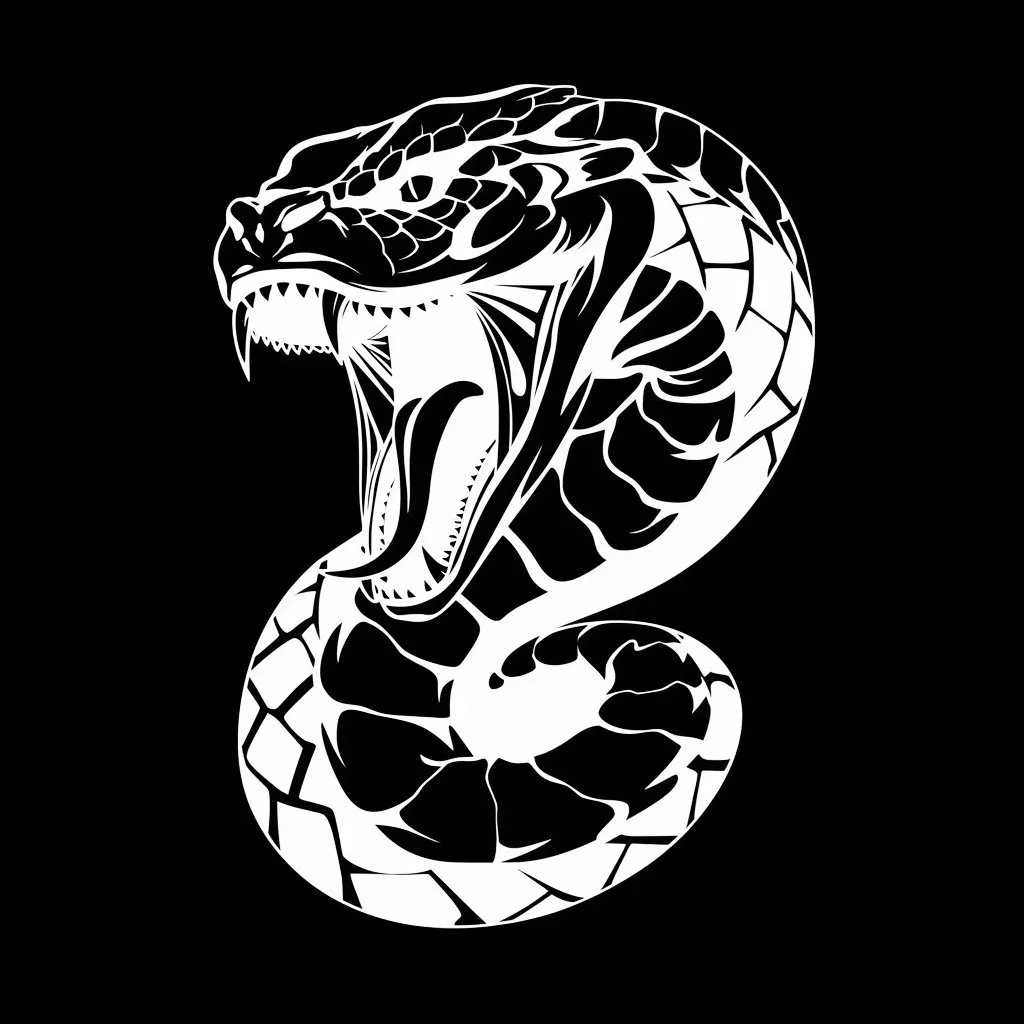 Snake Kit brush 30 of 100 — Procreate stamp preview