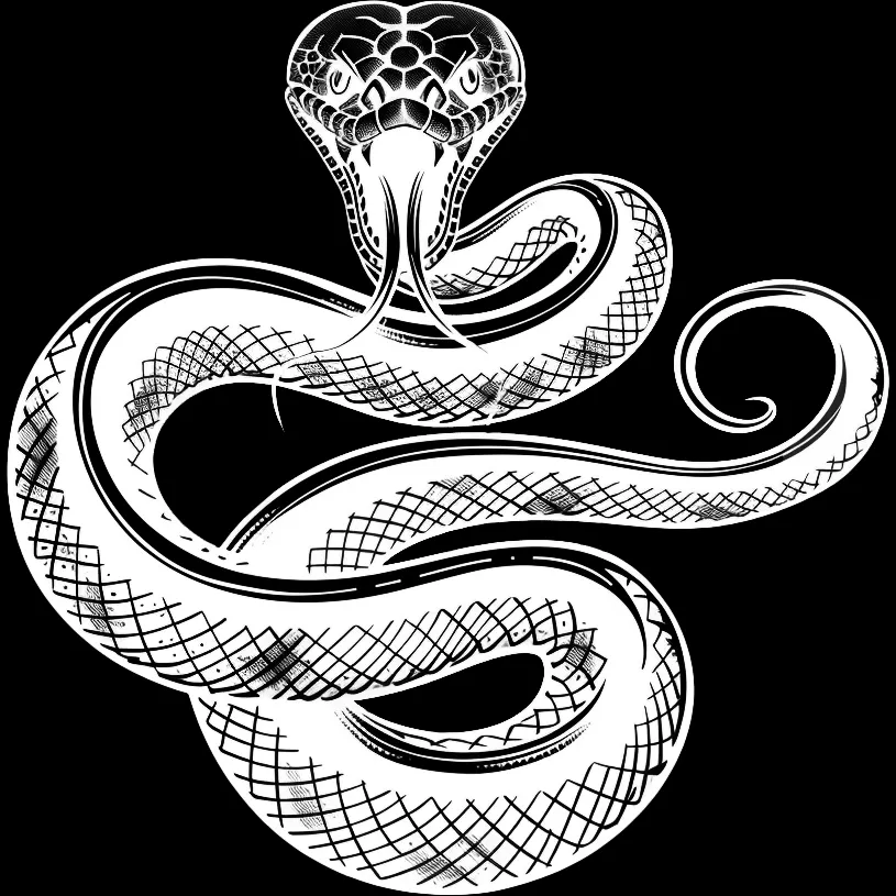 Snake Kit brush 39 of 100 — Procreate stamp preview