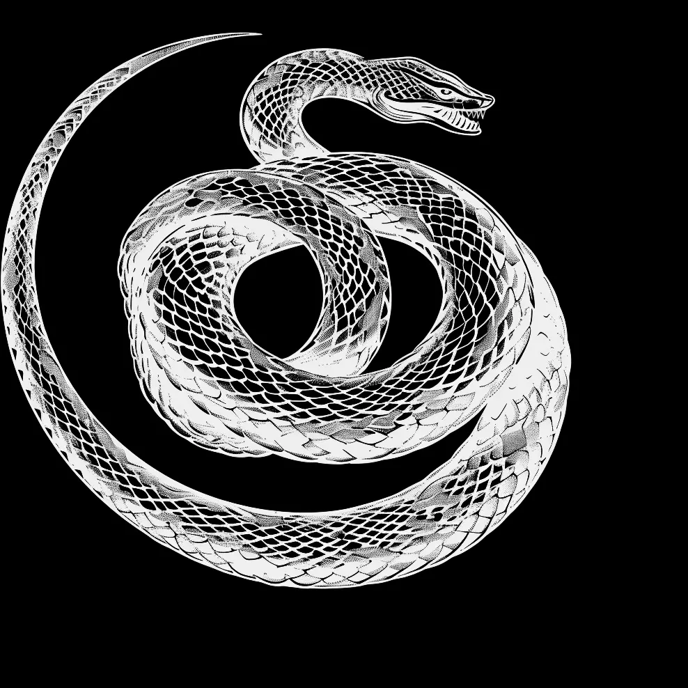 Snake Kit brush 41 of 100 — Procreate stamp preview