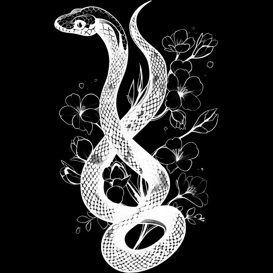 Snake Kit brush 46 of 100 — Procreate stamp preview