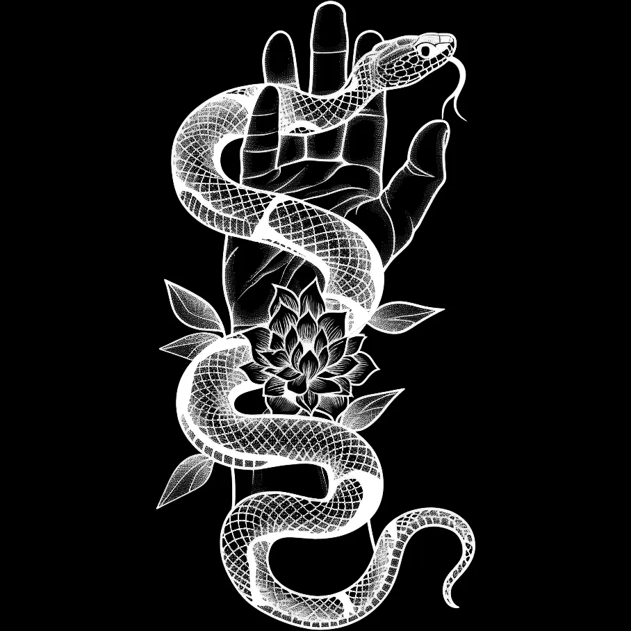 Snake Kit brush 52 of 100 — Procreate stamp preview