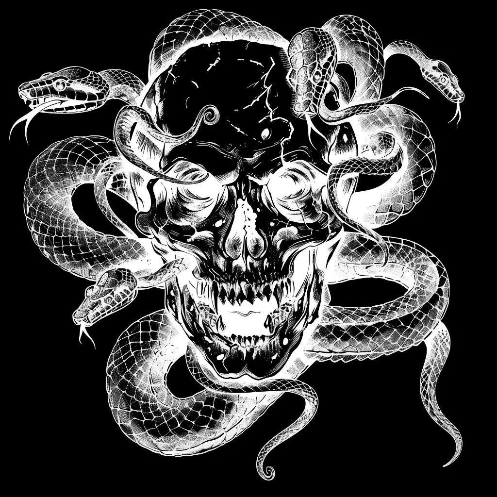 Snake Kit brush 69 of 100 — Procreate stamp preview