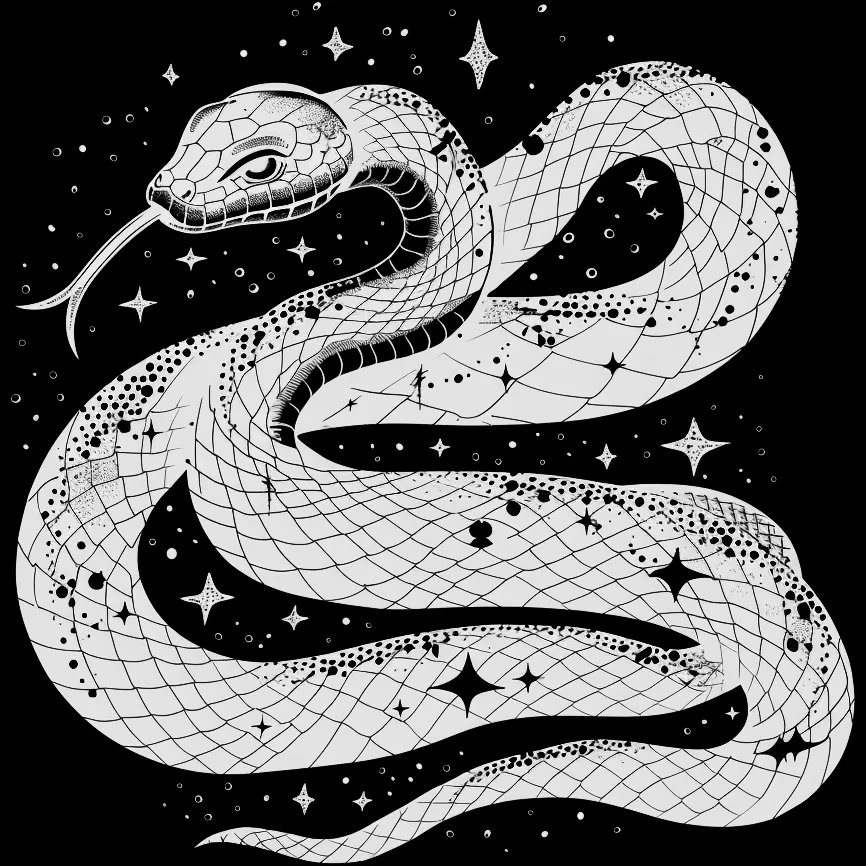 Snake Kit brush 71 of 100 — Procreate stamp preview