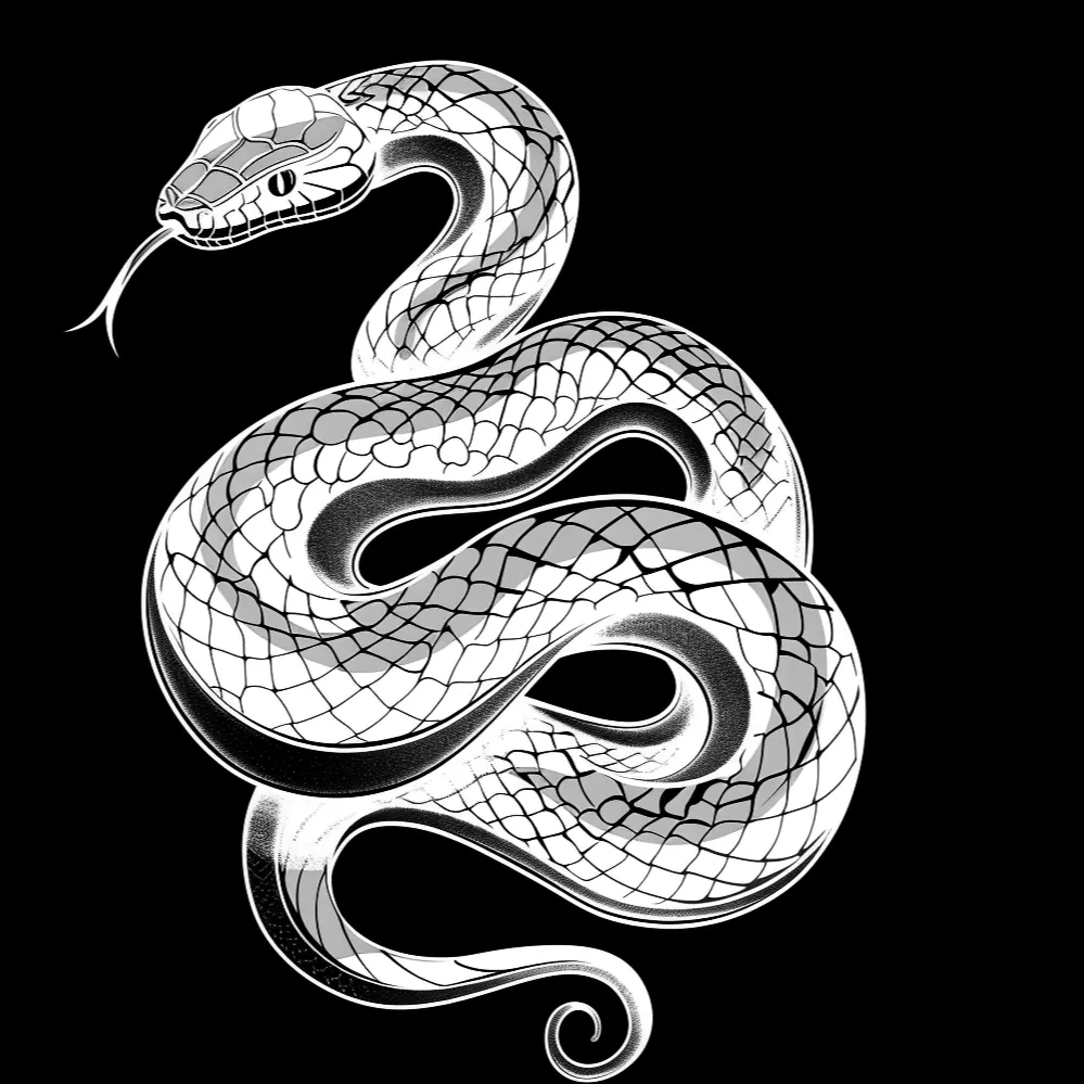 Snake Kit brush 73 of 100 — Procreate stamp preview