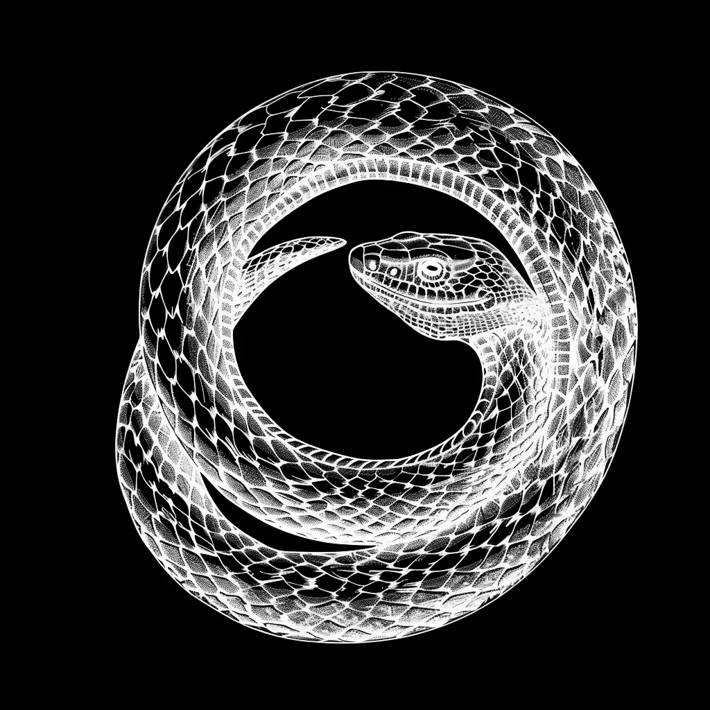 Snake Kit brush 77 of 100 — Procreate stamp preview