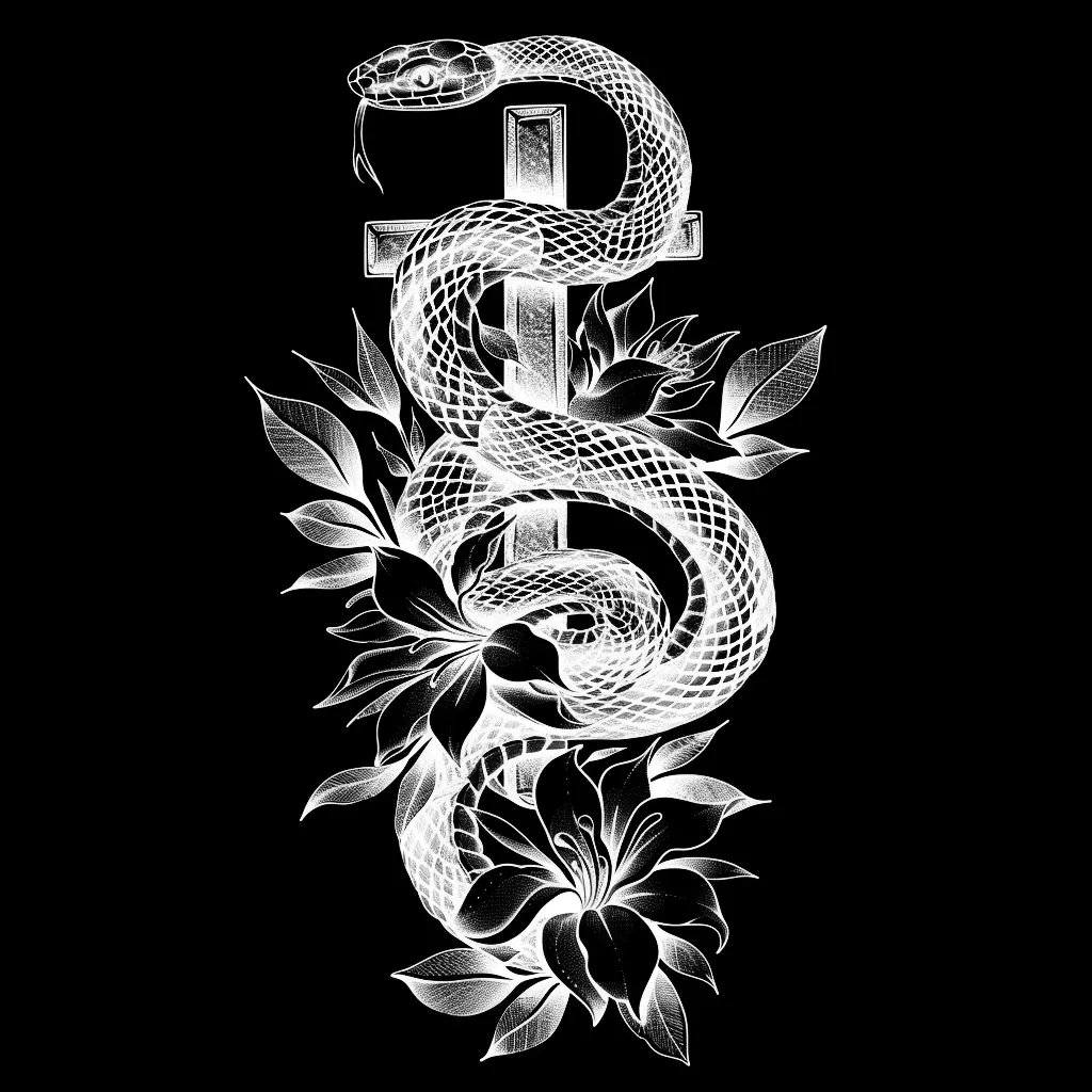 Snake Kit brush 88 of 100 — Procreate stamp preview