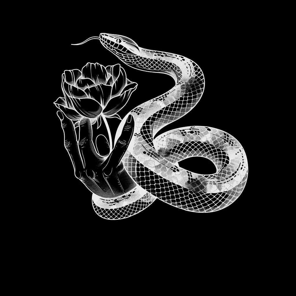Snake Kit brush 92 of 100 — Procreate stamp preview