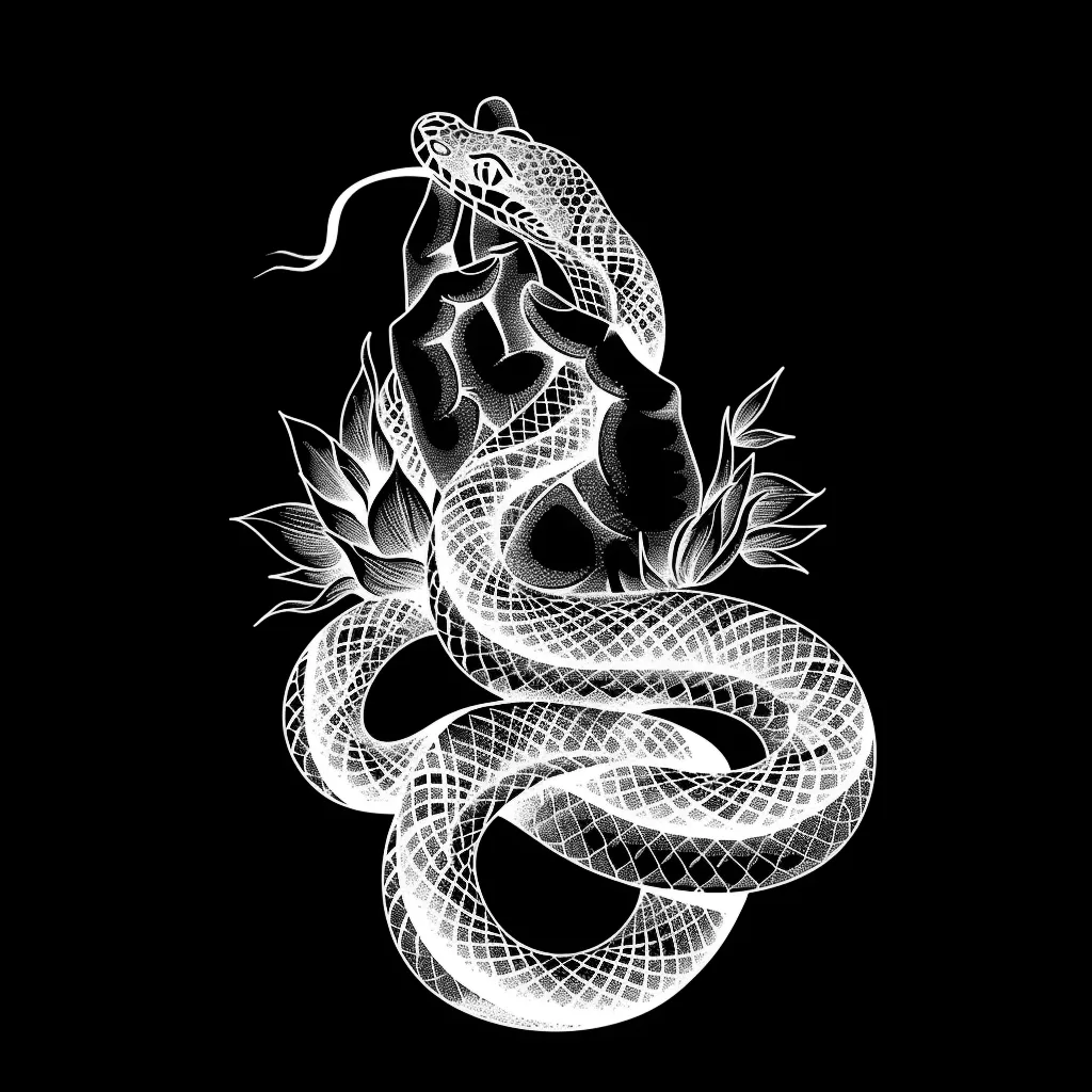 Snake Kit brush 93 of 100 — Procreate stamp preview