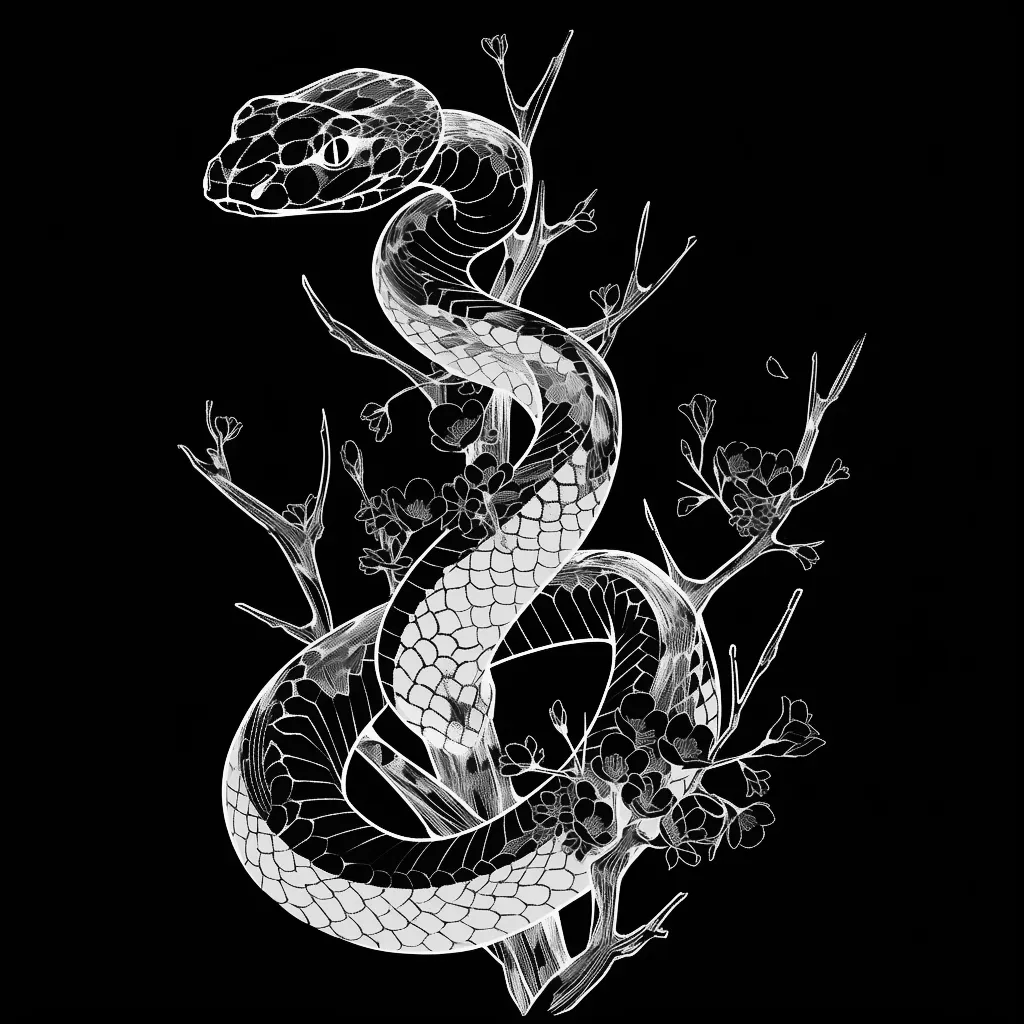 Snake Kit brush 95 of 100 — Procreate stamp preview
