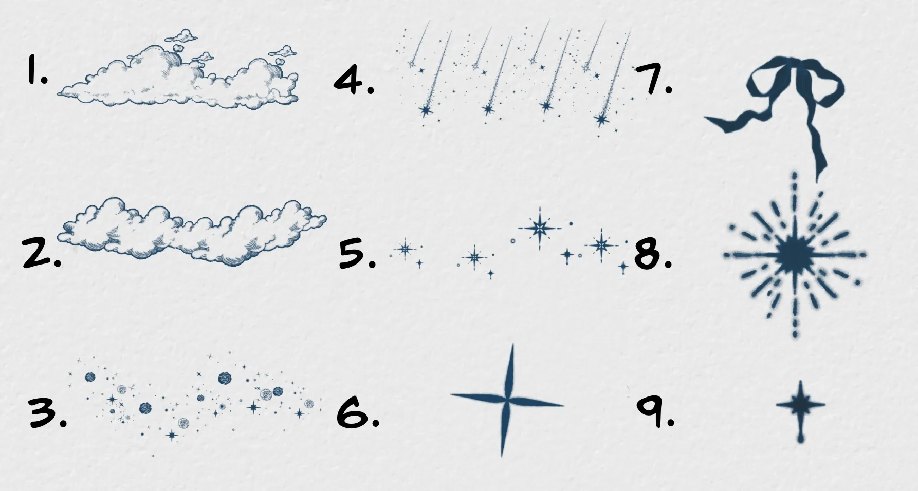 Starlight Brushes brushes — style examples