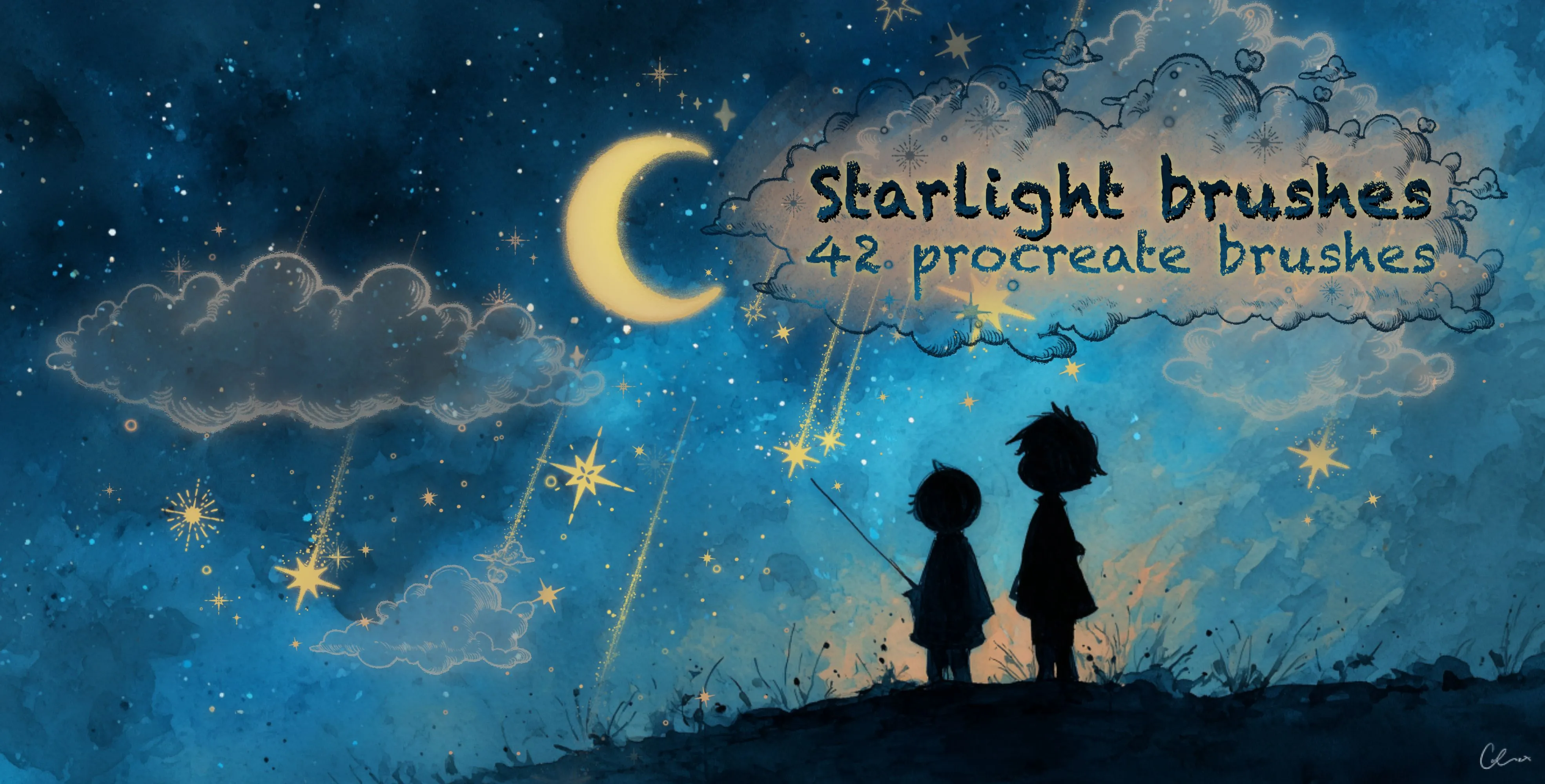 Starlight Brushes Procreate brush set cover